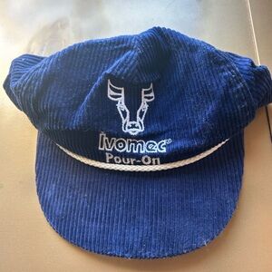 Blue Corduroy Cap